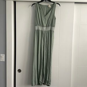 JAPNA Green Summer Jumpsuit
